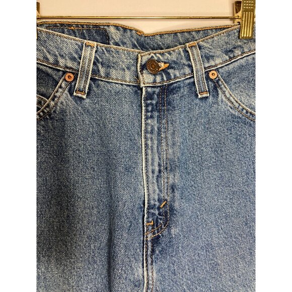 Vintage Levis 921 Tapered Orange Tab Jeans Women's Sz 10 Short 28 Waist READ - Picture 3 of 10